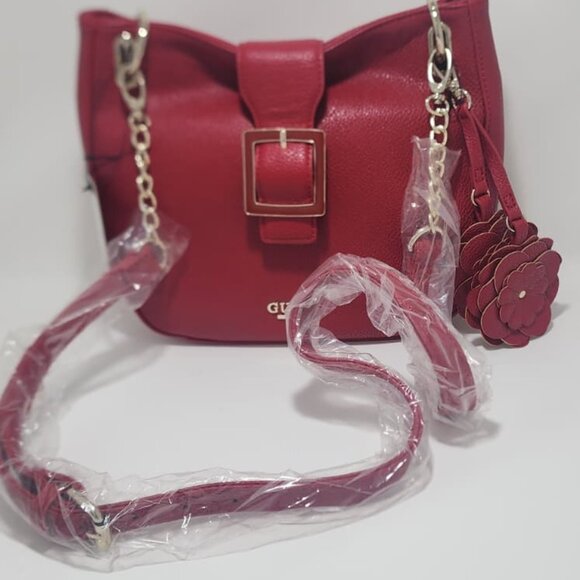 Holiday Red Guess Crossbody Bag - Picture 1 of 1